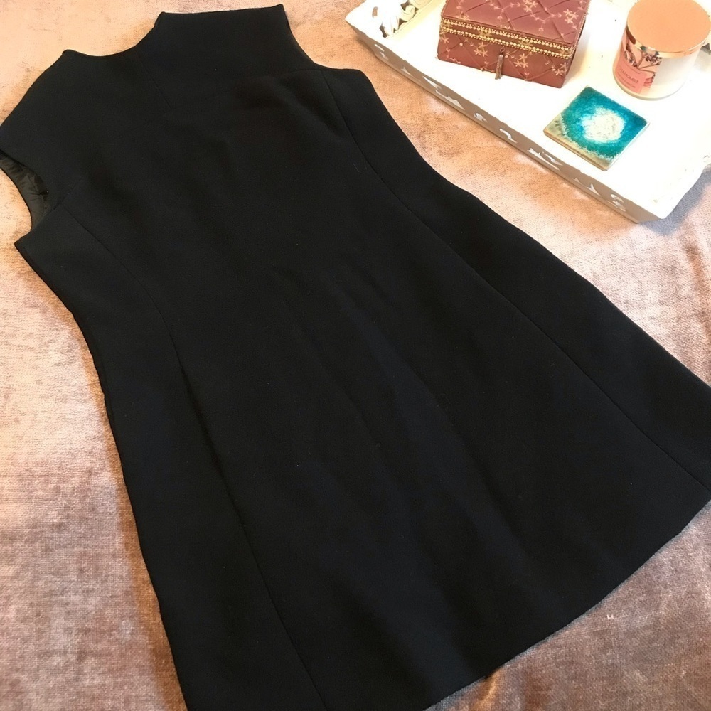 Custom Made Pauline Trijere Navy Dress! - Picture 1 of 8
